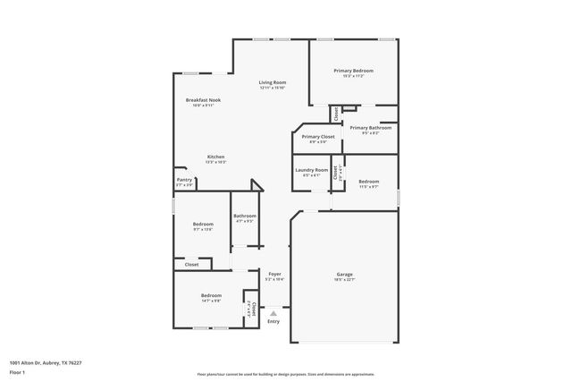 1001 Alton Drive, Aubrey, TX 76227