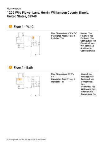 1205 WILDFLOWER Lane, Herrin, IL 62948