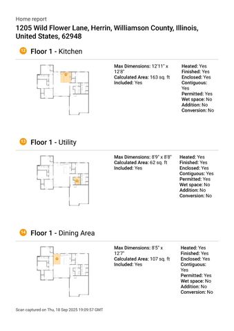 1205 WILDFLOWER Lane, Herrin, IL 62948