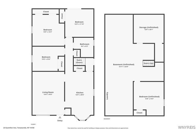 22 Guenther Avenue, Tonawanda, NY 14150