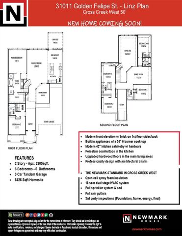 31011 Golden Felipe Street, Fulshear, TX 77441