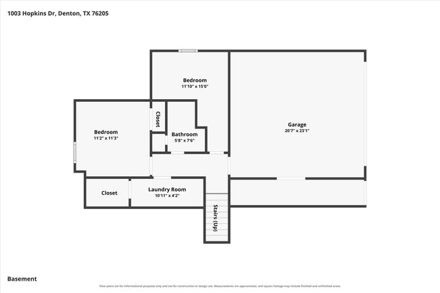 1003 Hopkins Drive, Denton, TX 76205