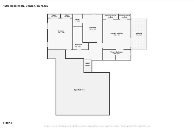 1003 Hopkins Drive, Denton, TX 76205