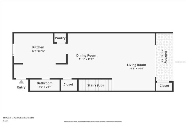 811 RUSSELL LANE 309, Brandon, FL 33510