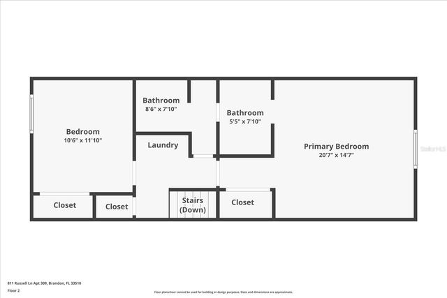 811 RUSSELL LANE 309, Brandon, FL 33510