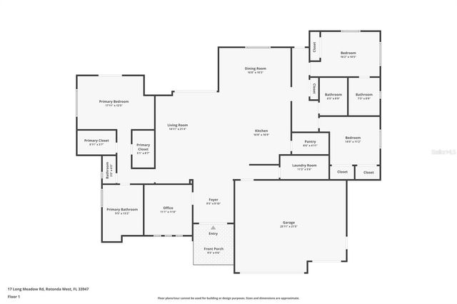 17 LONG MEADOW ROAD, Rotonda West, FL 33947