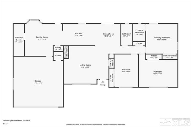 395 Chevy Chase Street, Reno, NV 89509
