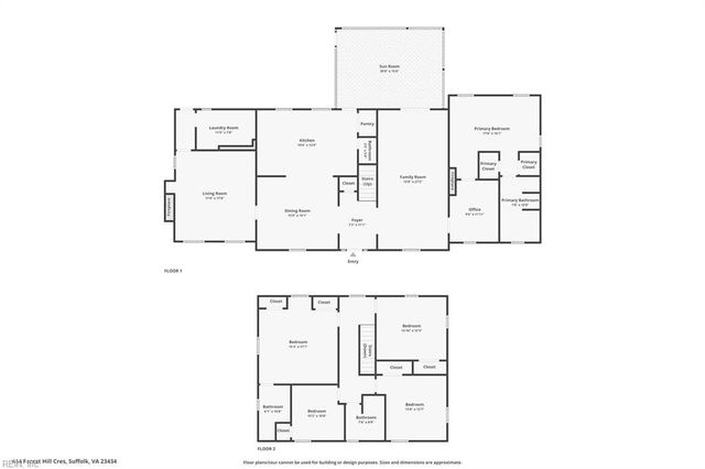 414 Forest Hill Cres, Suffolk, VA 23434