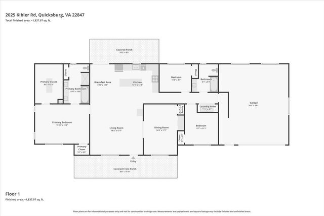 2025 KIBLER RD, Quicksburg, VA 22847