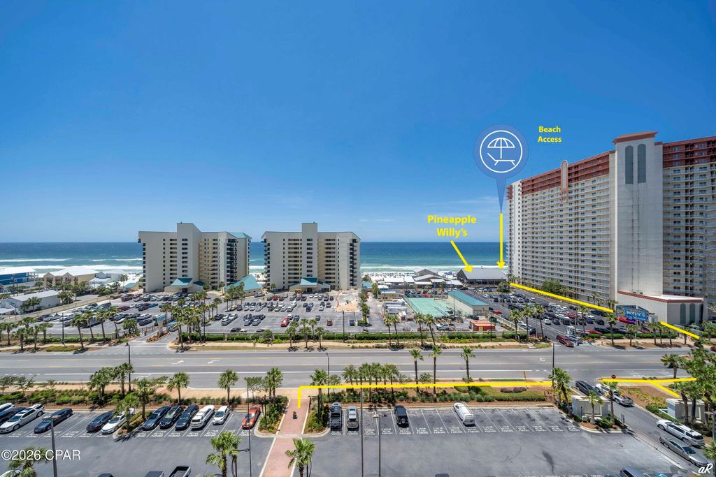 Image 26 of property listing at 9860 S Thomas Drive 1216, Panama City Beach, FL 32408