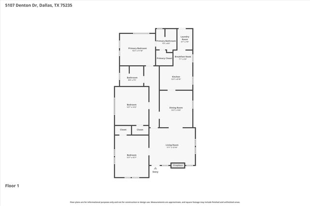 5107 Denton Drive, Dallas, TX 75235