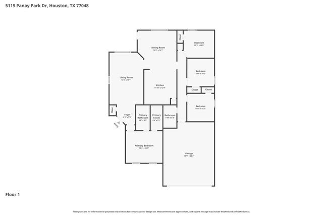 5119 Panay Park Drive, Houston, TX 77048