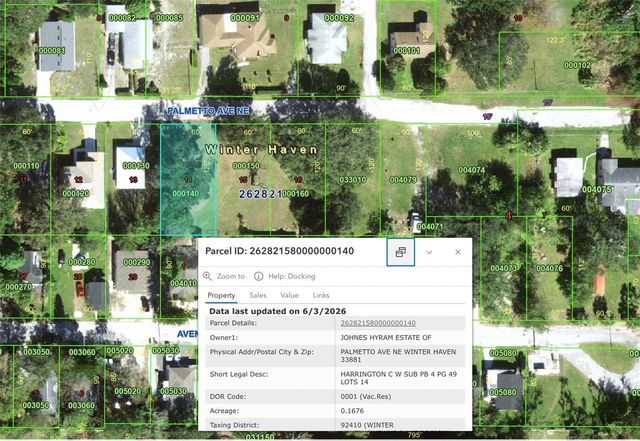 PALMETTO AVENUE NE, Winter Haven, FL 33881