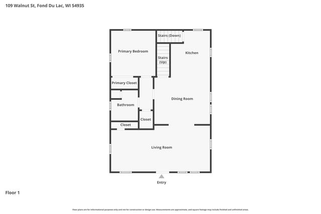 109 WALNUT STREET, Fond Du Lac, WI 54935