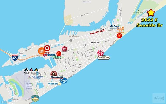 2622 E Seaside Drive, Galveston, TX 77550