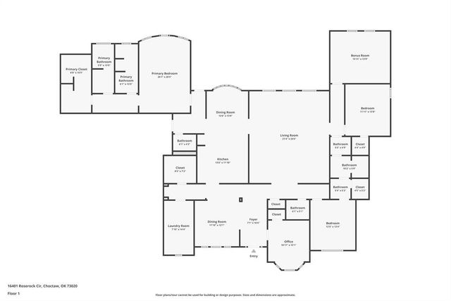 16401 Roserock Circle, Choctaw, OK 73020