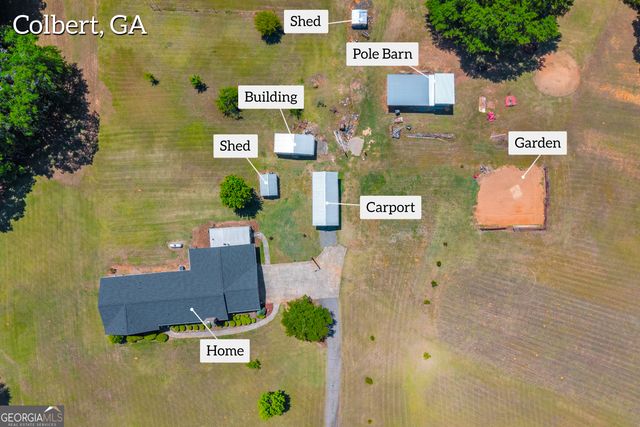 1018 Hardman Morris Road, Colbert, GA 30628