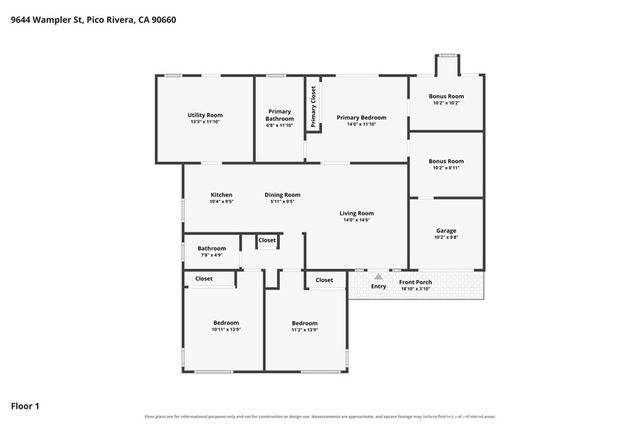 9644 Wampler Street, Pico Rivera, CA 90660