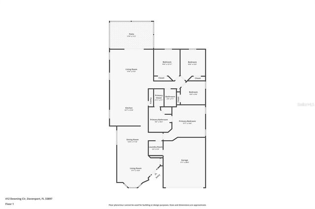 412 DOWNING CIRCLE, Davenport, FL 33897