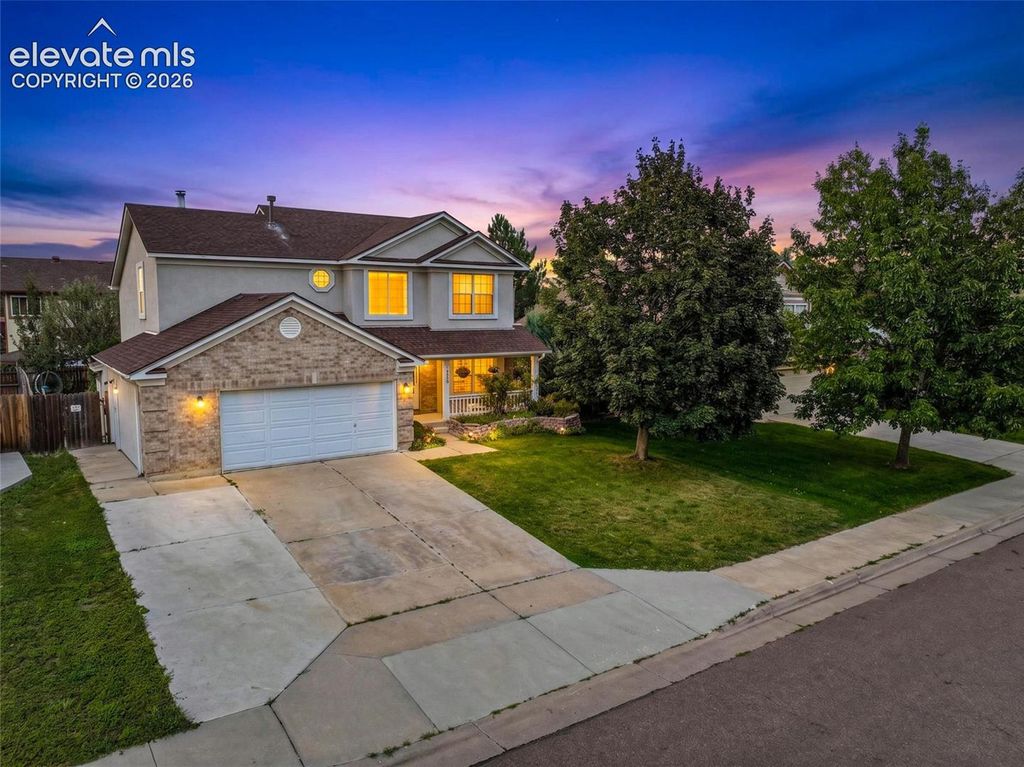 1326 S Canoe Creek Drive, Colorado Springs, CO 80906 — exterior