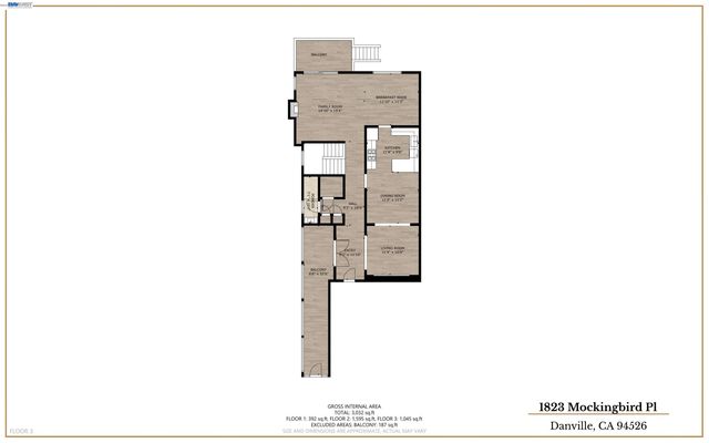 1823 Mockingbird Pl, Danville, CA 94526