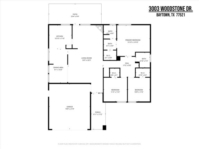 3003 Woodstone Drive, Baytown, TX 77521