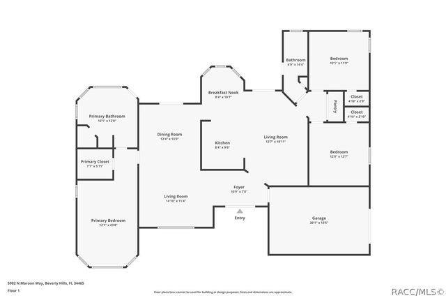 5982 N Maroon Way, Beverly Hills, FL 34465