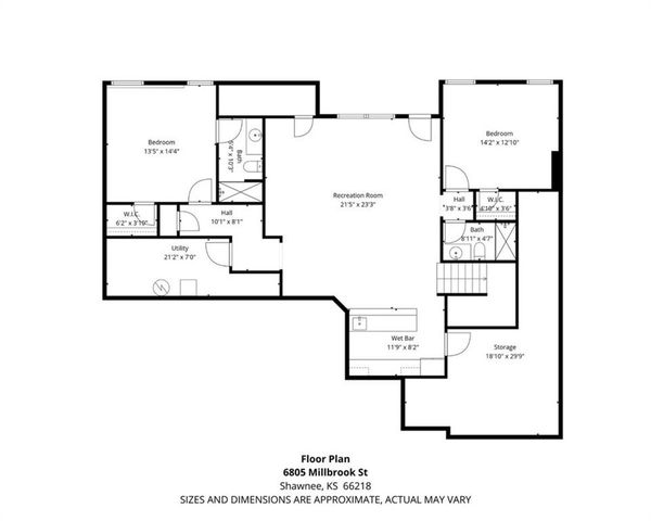 6805 Millbrook Street, Shawnee, KS 66218