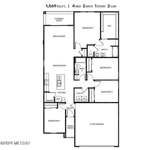 12538 W Nicholas Drive, Marana, AZ 85653