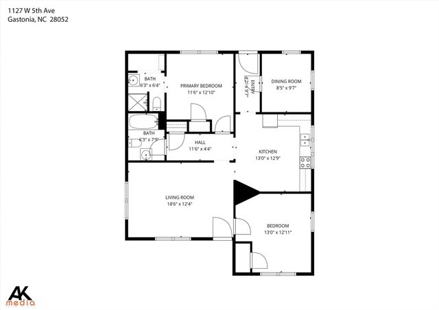 1127 W 5th Avenue, Gastonia, NC 28052