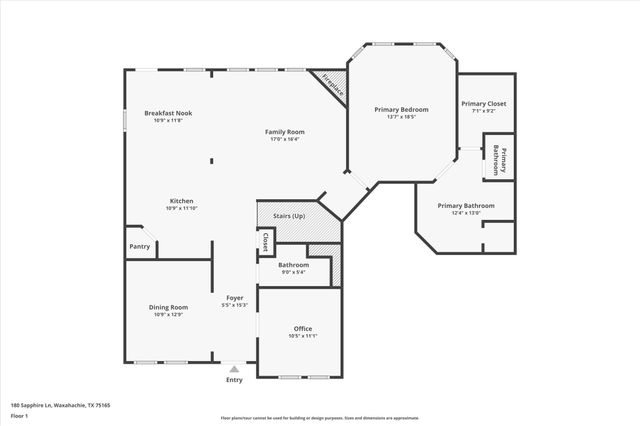 180 Sapphire Lane, Waxahachie, TX 75165