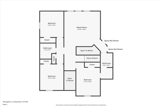 180 Sapphire Lane, Waxahachie, TX 75165