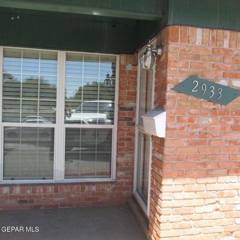 2933 WEDGEWOOD Drive, El Paso, TX 79925