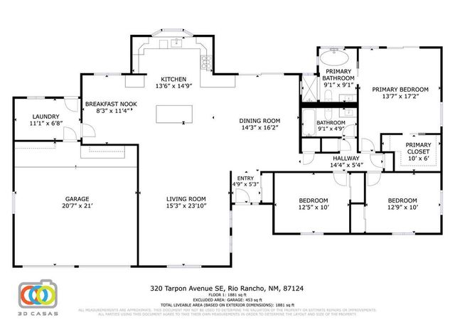 320 TARPON Avenue SE, Rio Rancho, NM 87124