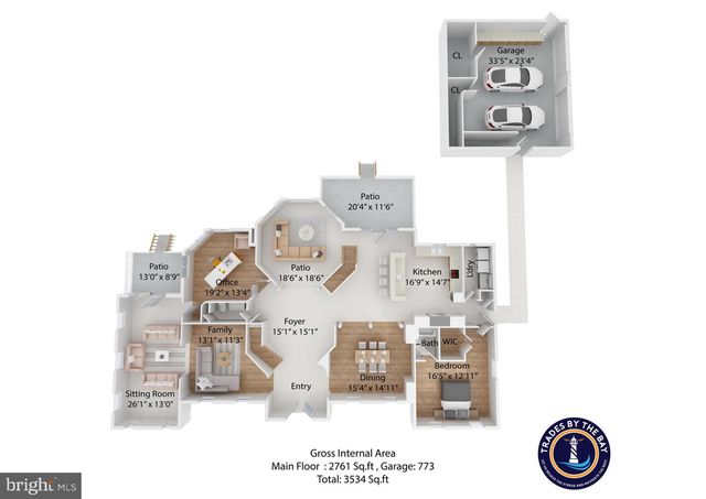 13550 BILL LYON PL, Bryantown, MD 20617