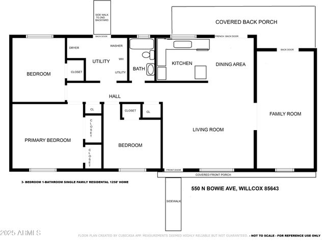 550 N BOWIE Avenue, Willcox, AZ 85643