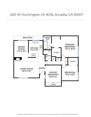 620 W Huntington 216, Arcadia, CA 91007