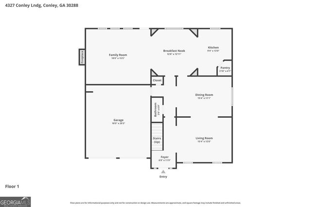 4327 Conley Landing, Conley, GA 30288