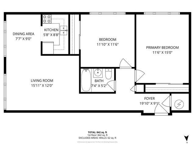 7201 W Wellington Avenue D-1, Elmwood Park, IL 60707