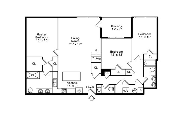 520 N Western Avenue 3B, Chicago, IL 60612