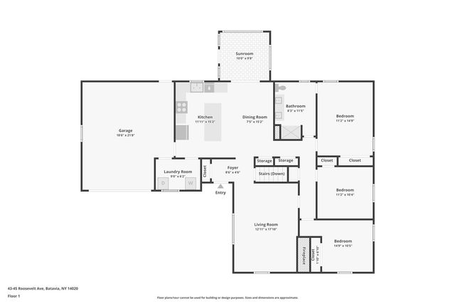 43-45 Roosevelt Avenue, Batavia City, NY 14020