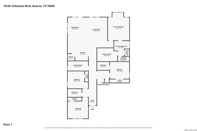 10726 YELLOWTAIL BLVD, Boerne, TX 78006
