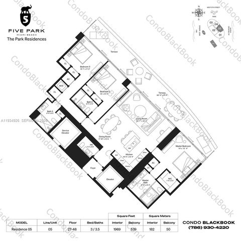 500 ALTON RD 3905, Miami Beach, FL 33139