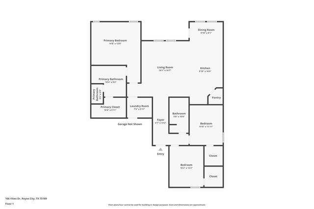 166 Vitex Drive, Royse City, TX 75189