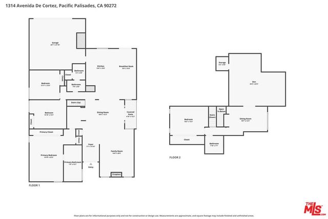 1314 Avenida De Cortez, Pacific Palisades, CA 90272