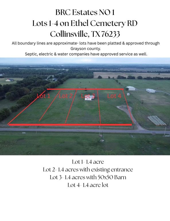 Lot 3 Ethel Cemetery Road, Collinsville, TX 76233