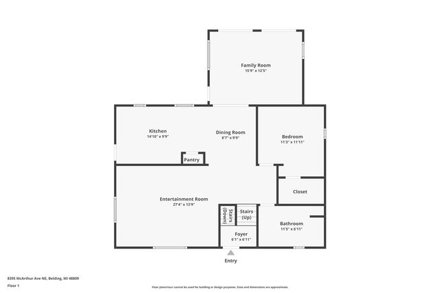 8395 Mcarthur Avenue, Belding, MI 48809