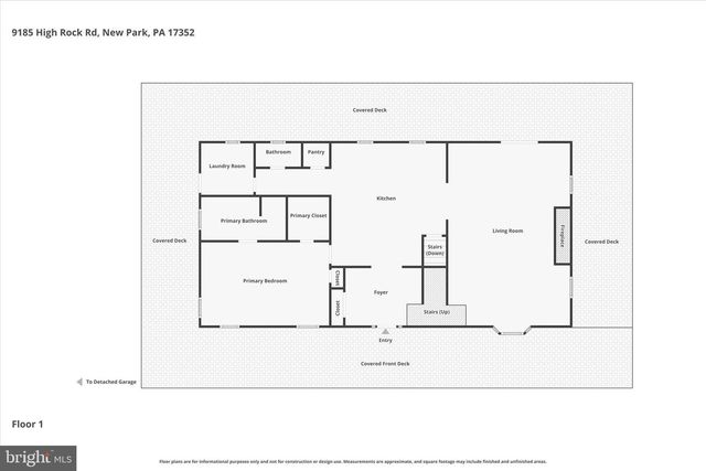 9185 HIGH ROCK RD, New Park, PA 17352