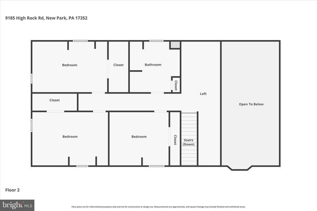 9185 HIGH ROCK RD, New Park, PA 17352