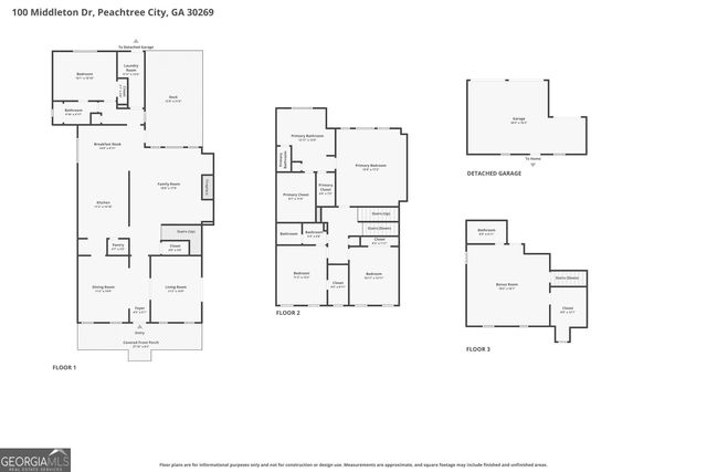 100 Middleton Drive, Peachtree City, GA 30269